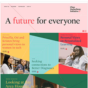 Chan Zuckerberg Initiative New Website